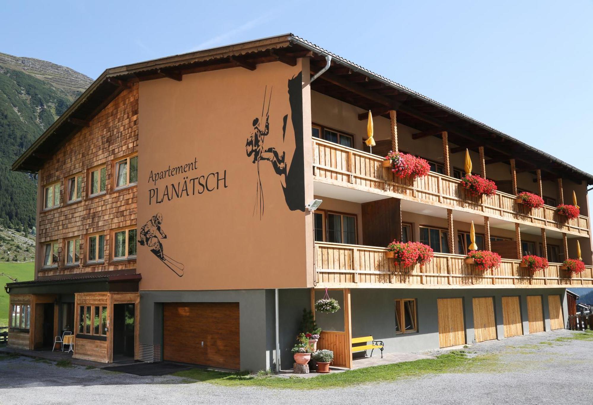 Pension Belvedere Galtür Esterno foto